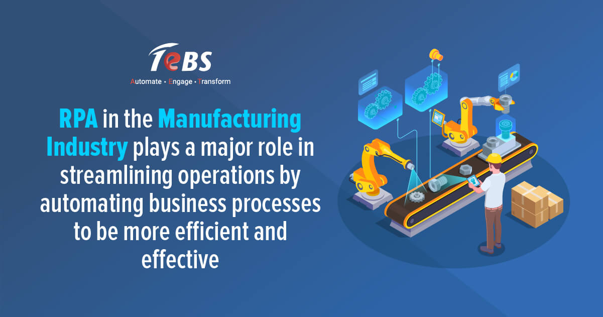 Robotic Process Automation in Manufacturing