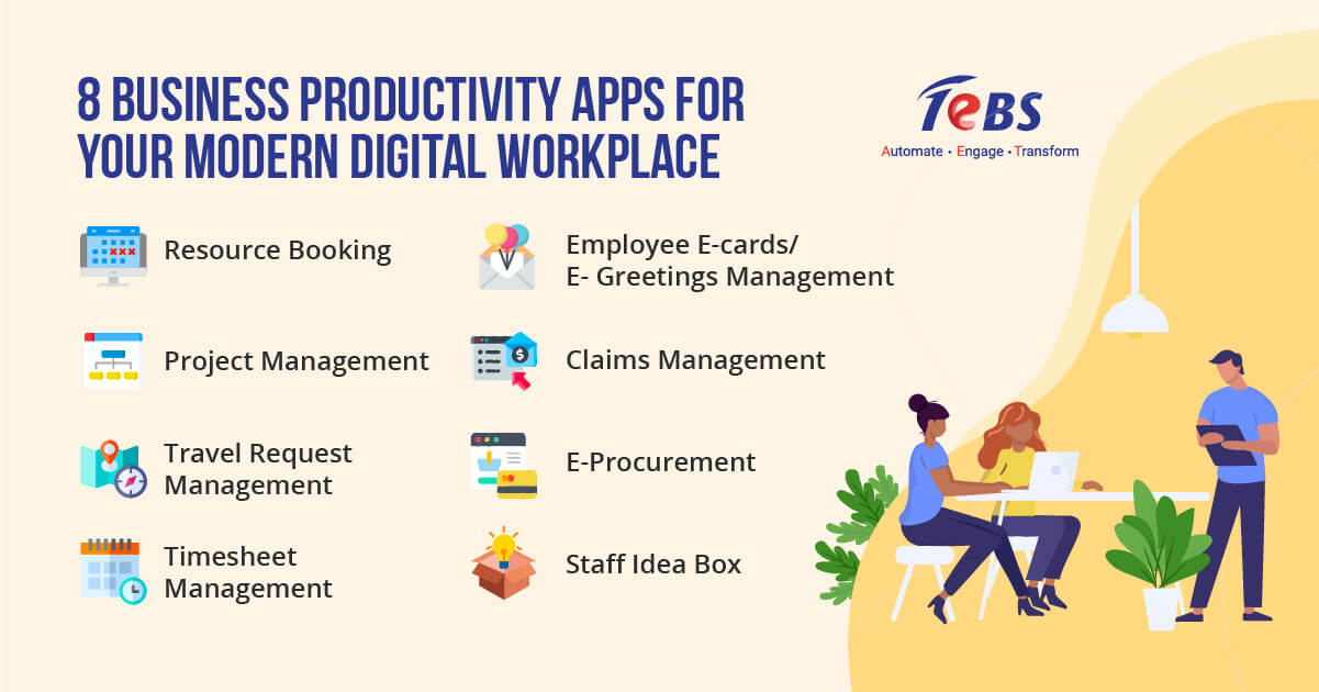 8 Business Productivity Apps for Your Modern Digital Workplace